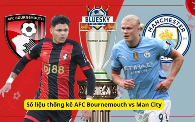 Số liệu thống kê AFC Bournemouth vs Man City