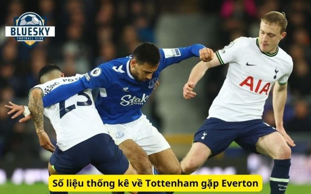 Số liệu thống kê về Tottenham gặp Everton