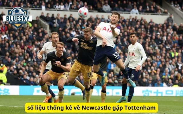 số liệu thống kê về Newcastle gặp Tottenham