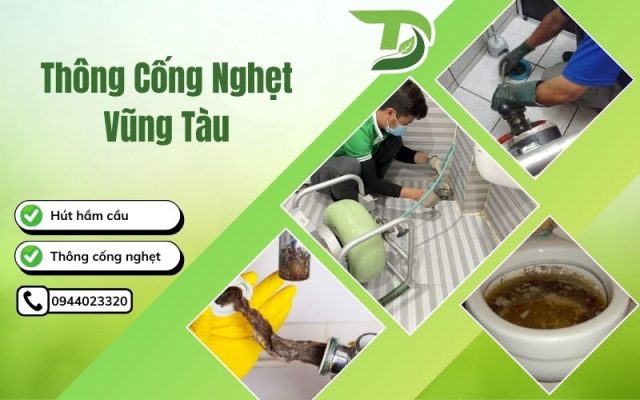thông cống nghẹt vũng tàu uy tín